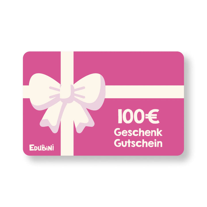 Edubini Digitaler Geschenkgutschein