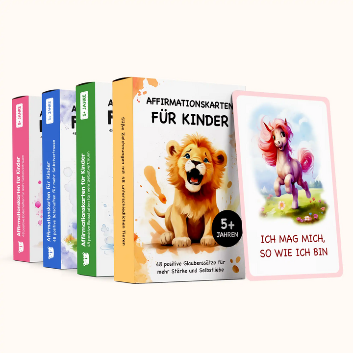 Affirmationskarten für Kinder