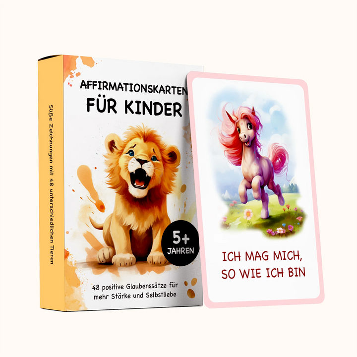 Affirmationskarten für Kinder