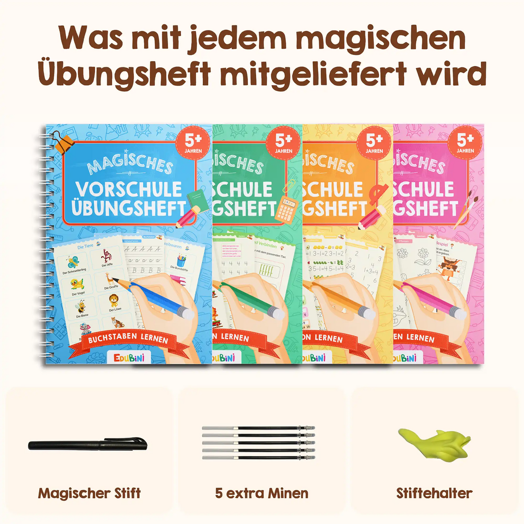 Magische Vorschule Übungshefte