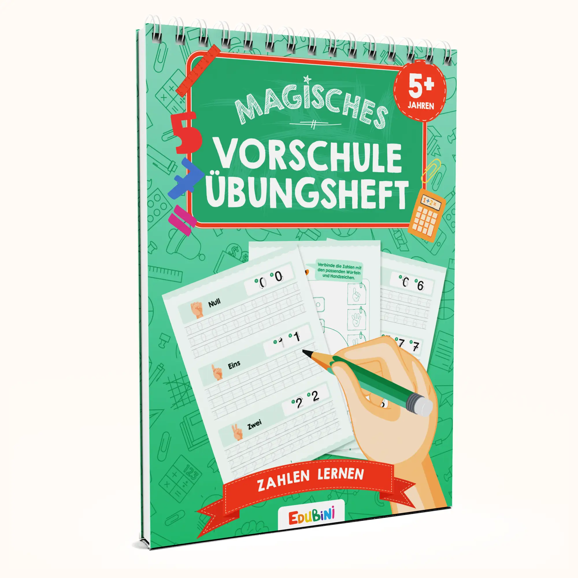 AALGO Magische Schreibübungshefte Für Kinder – Wiederverwendbare Hefte Für Buchstaben & Zahlen (3–8 Jahre)