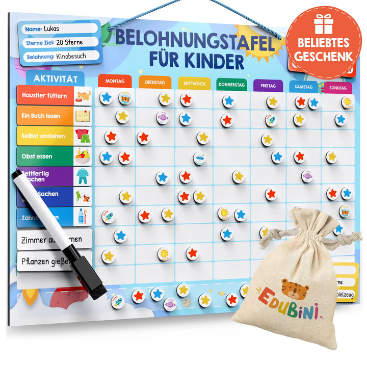 Edubini Belohnungstafel® (Black Friday Angebot)