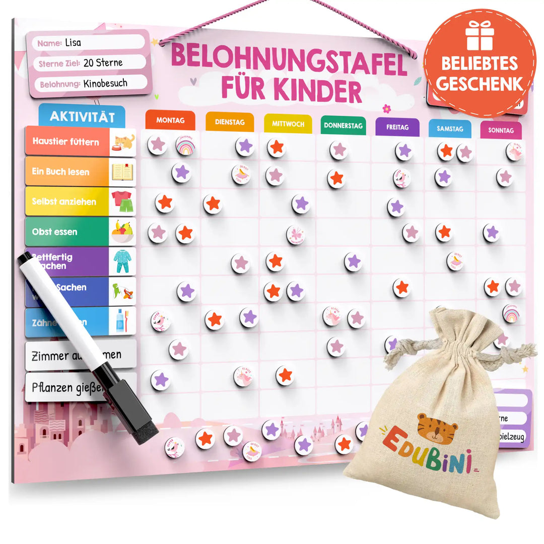 Edubini Belohnungstafel® (Black Friday Angebot)