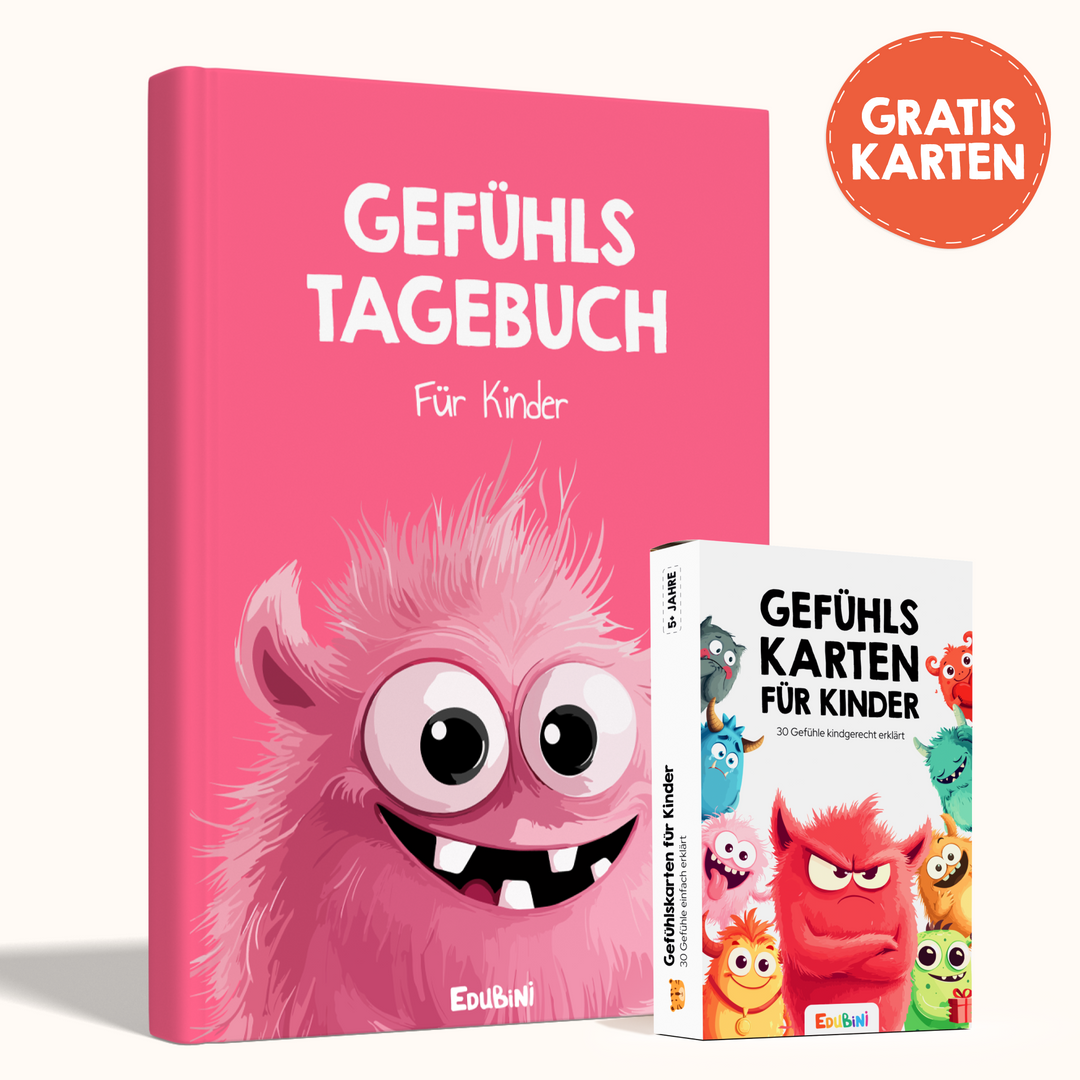 Edubini Gefühlstagebuch (+gratis Kartenset)