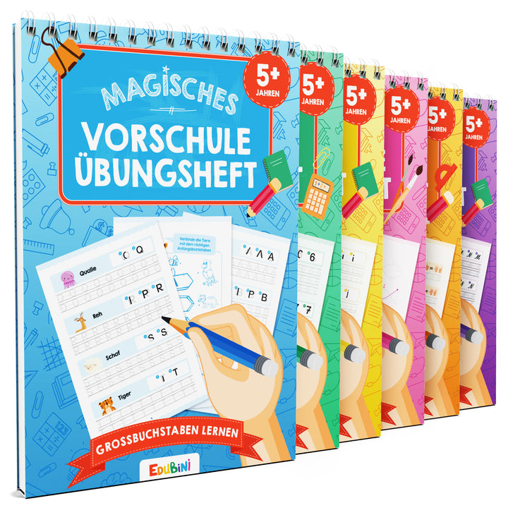 Magische Übungshefte (+gratis Stift)