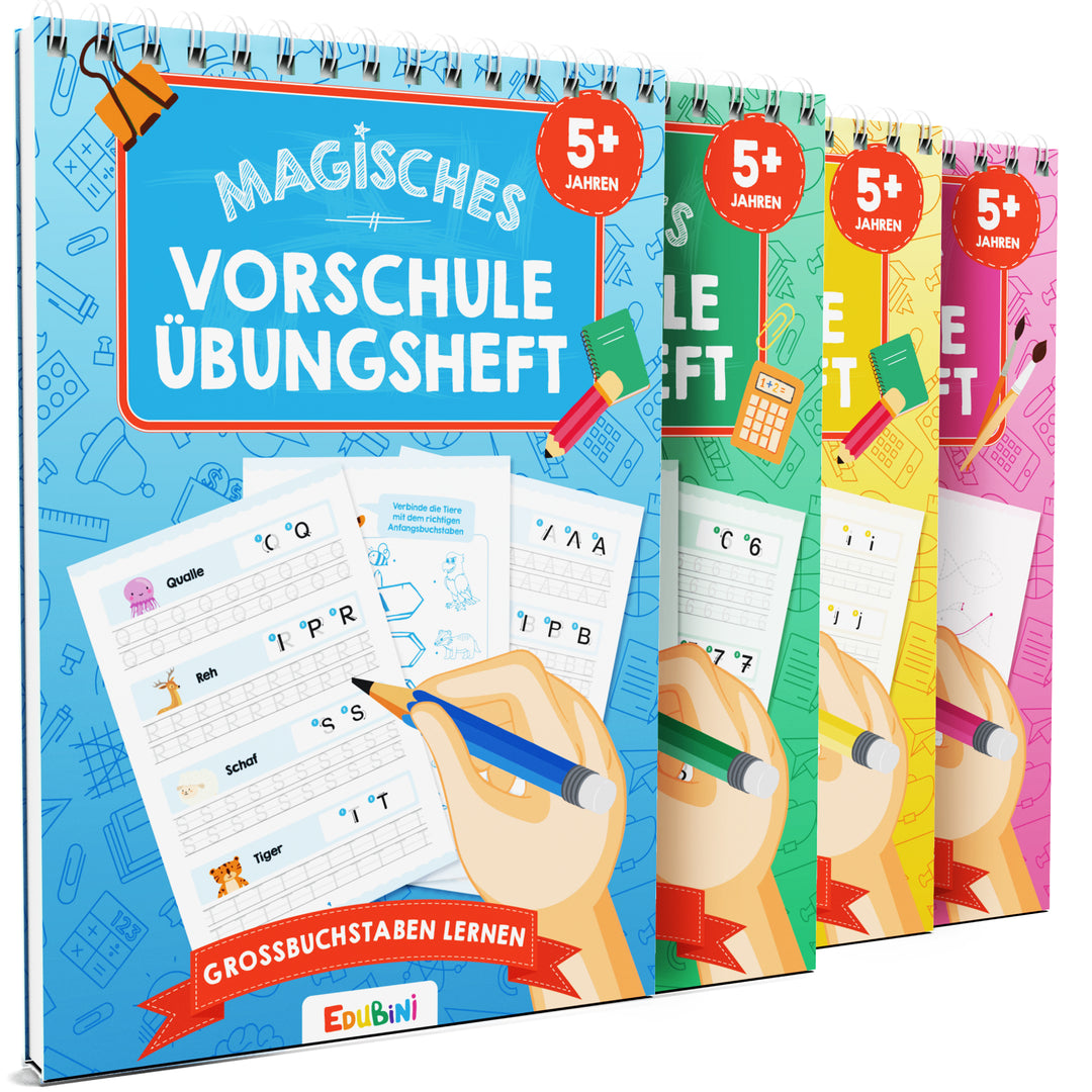 Magische Übungshefte (+gratis Stift)