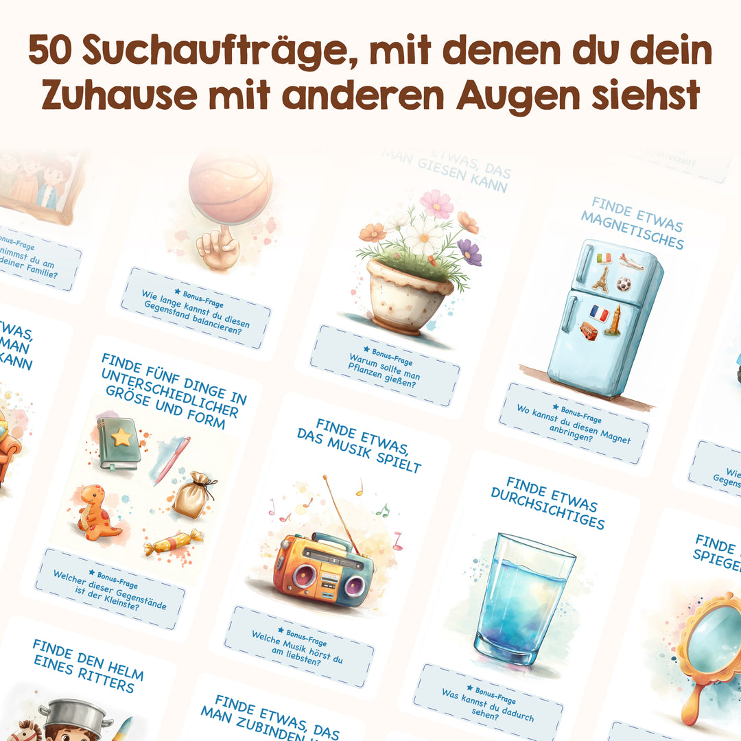 Edubini Gefunden!® Outdoor Suchspiel