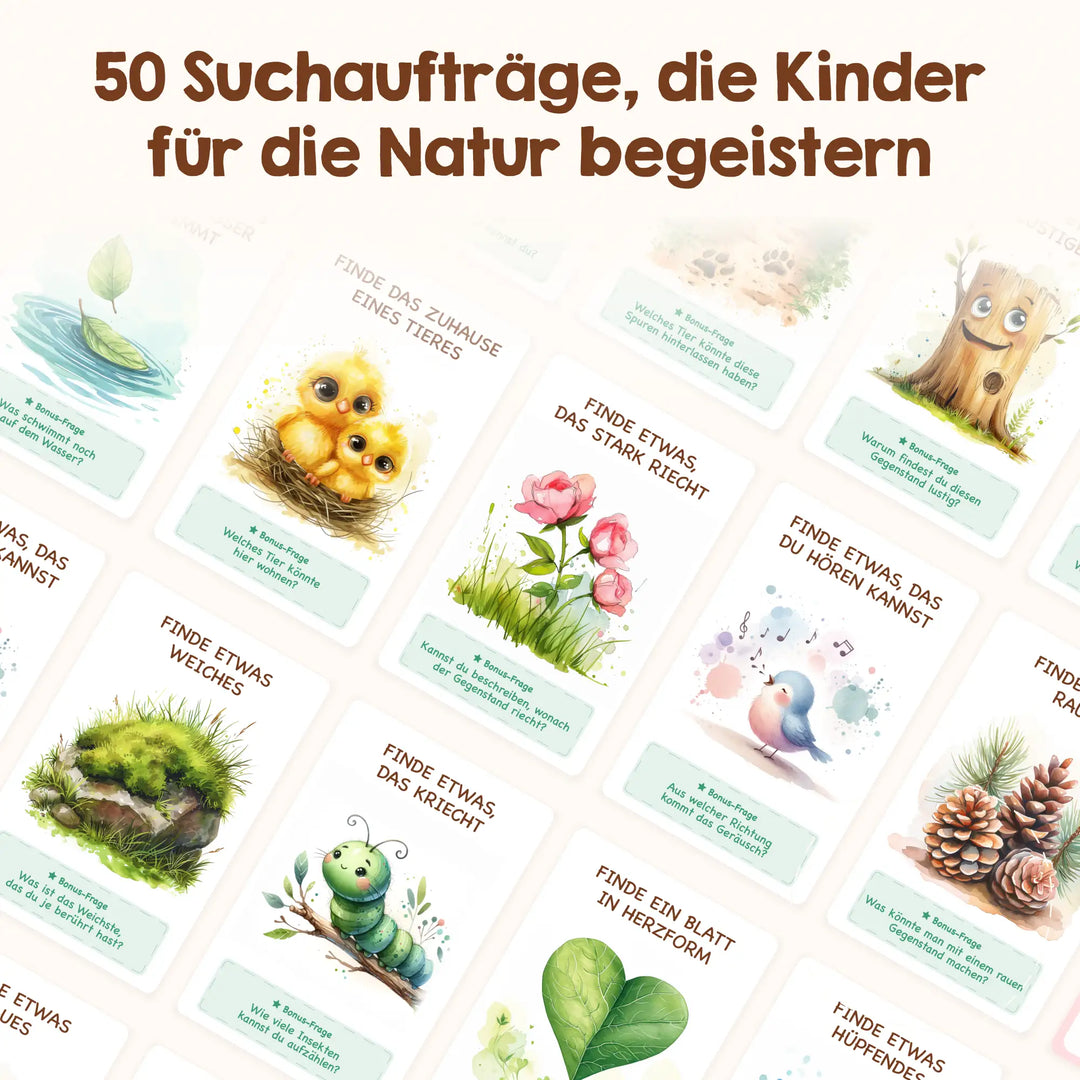 Edubini Gefunden!® Outdoor Suchspiel