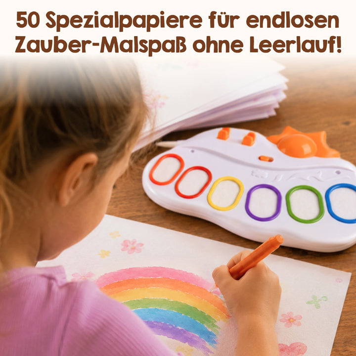 Spezialpapiere für Zauber-Malkasten (50 Blätter)