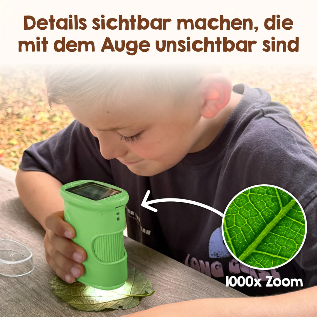 Edubini Abenteuer-Mikroskop® (Indoor-Starterset)