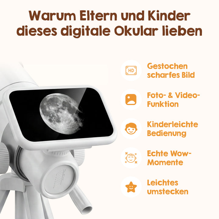 Digitales Okular für Astroscope