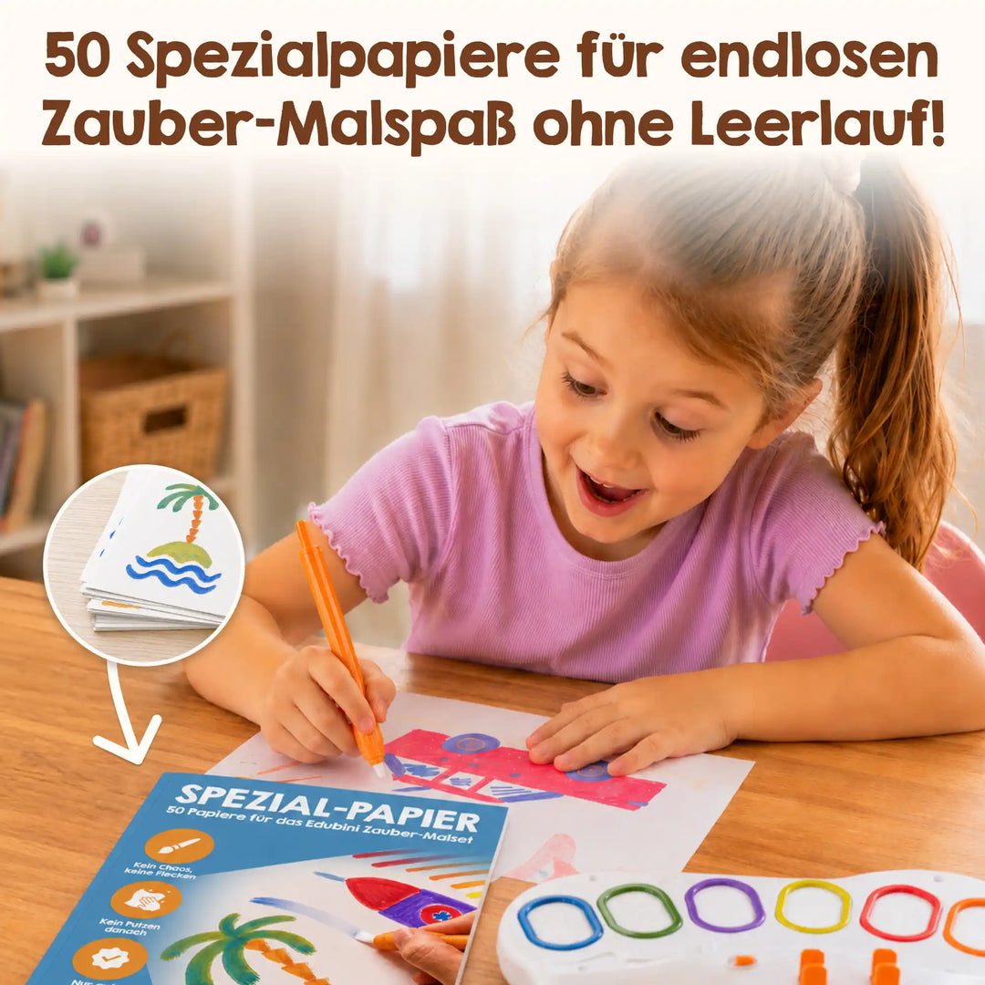 50 Malvorlagen für Zauber-Malkasten
