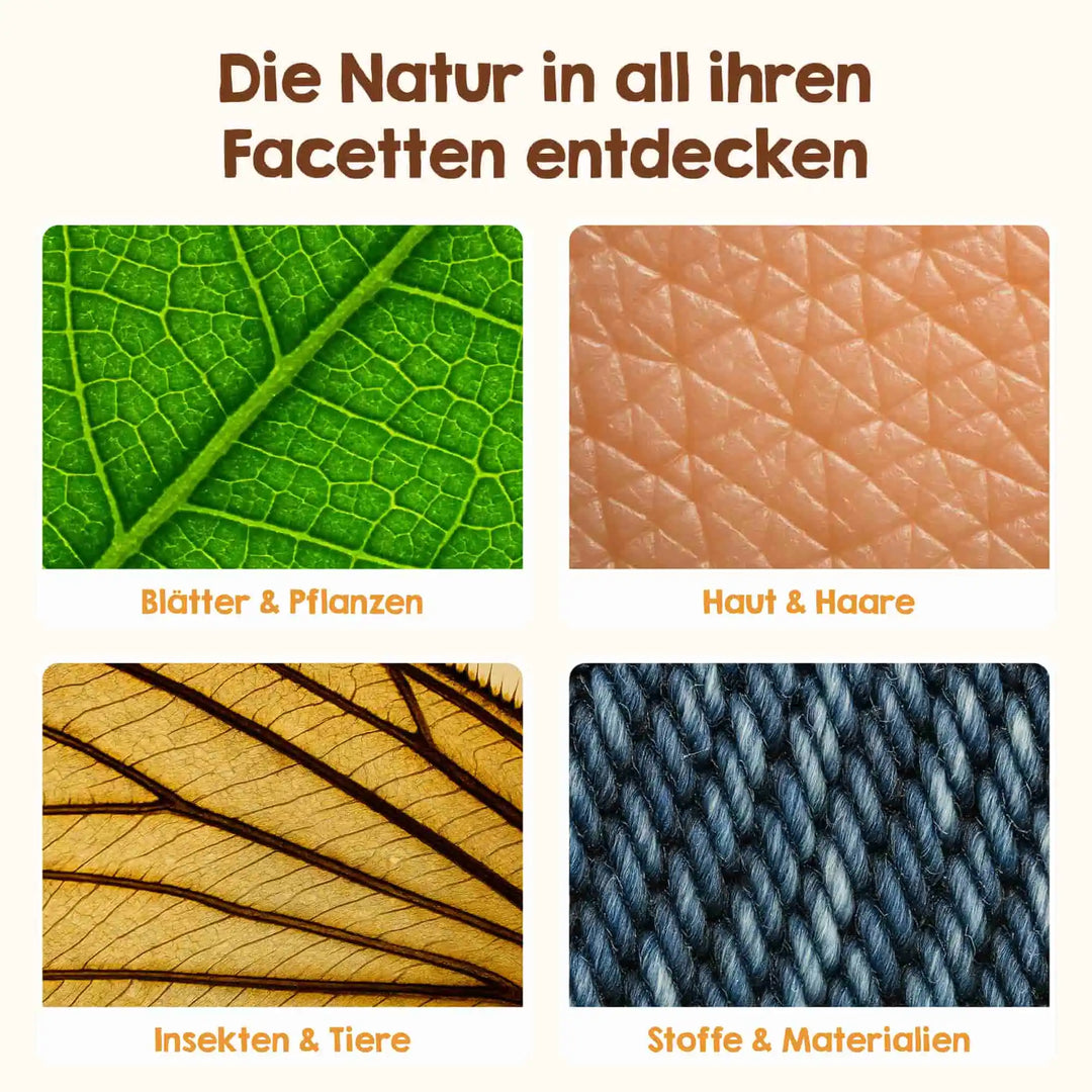 Edubini Abenteuer-Mikroskop® (Indoor-Starterset)