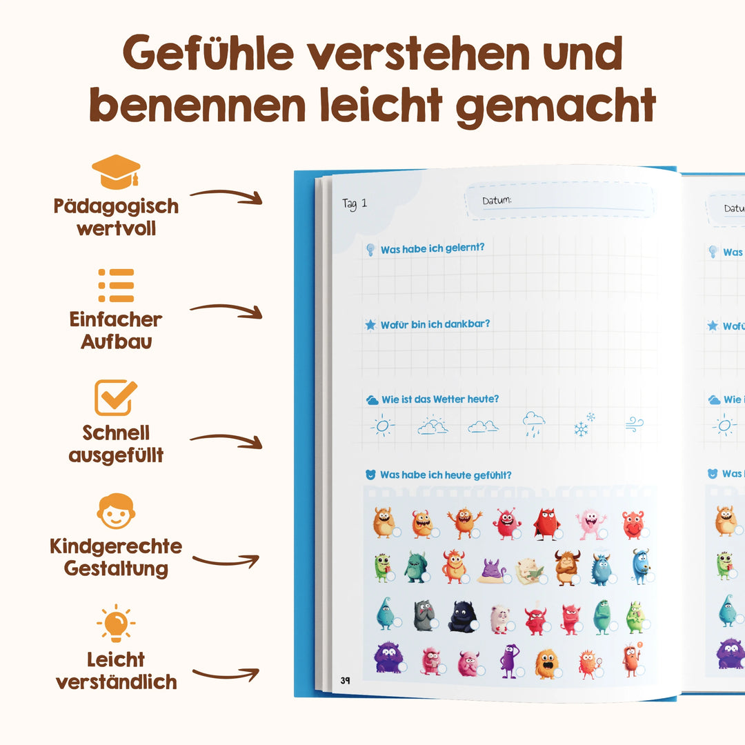 Edubini Gefühlstagebuch® (Geschenk-Starterset)