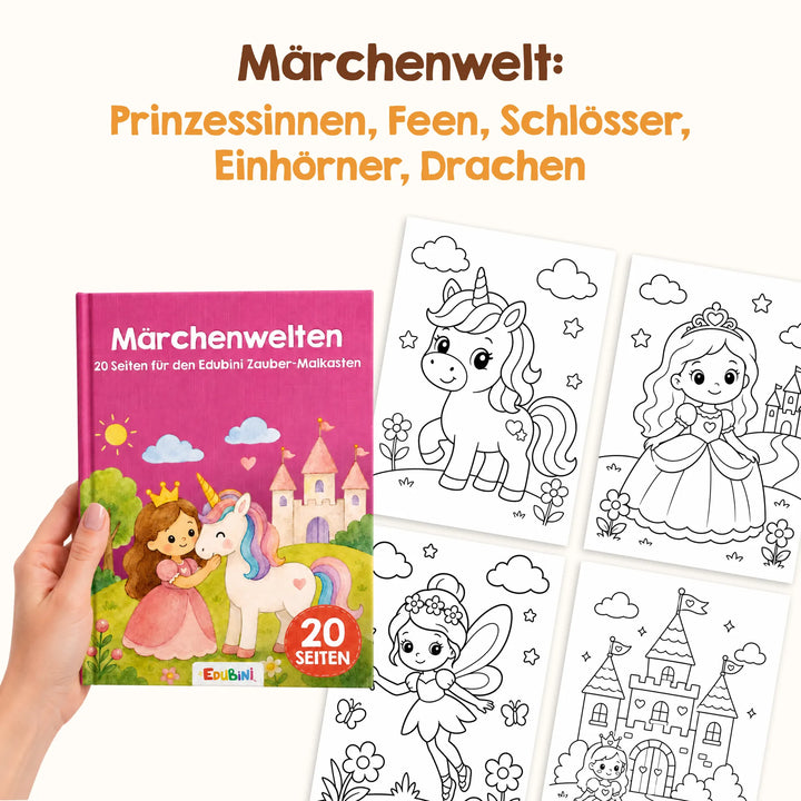 Malbuch für Zauber-Malkasten