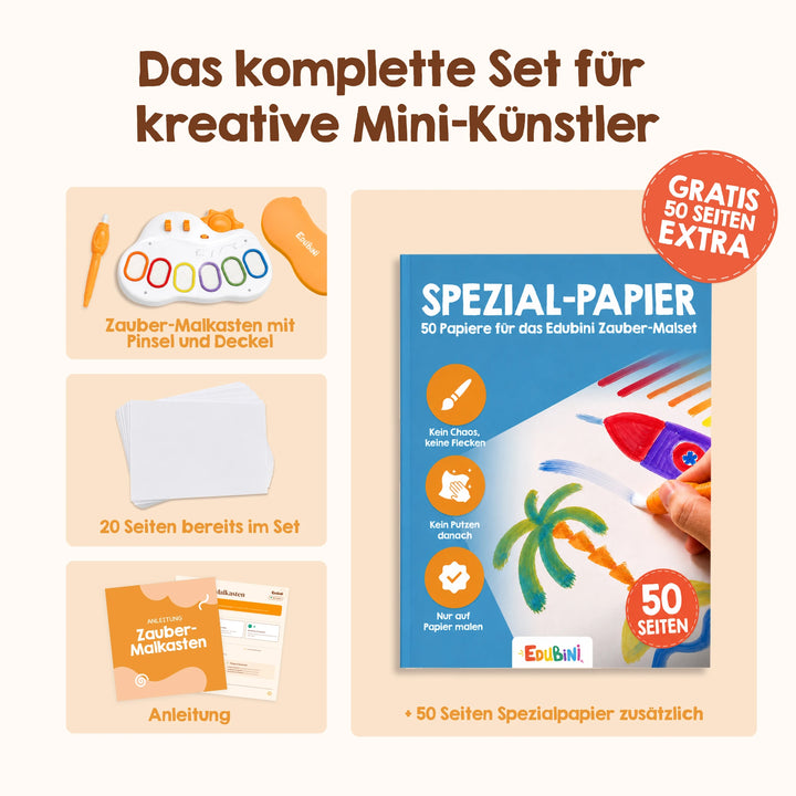 Edubini Zauber-Malkasten (Geschenk Startset)