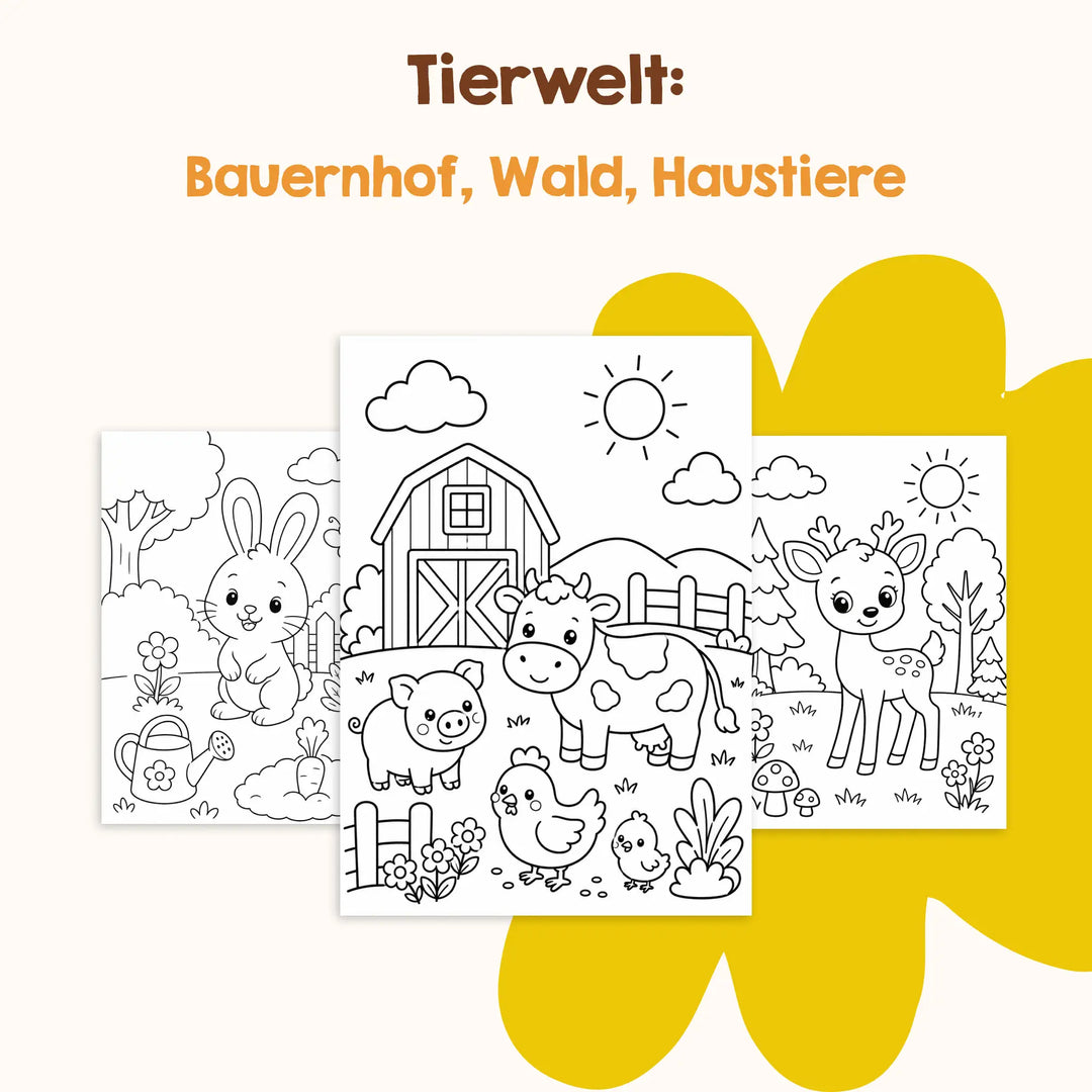 Malbuch für Zauber-Malkasten