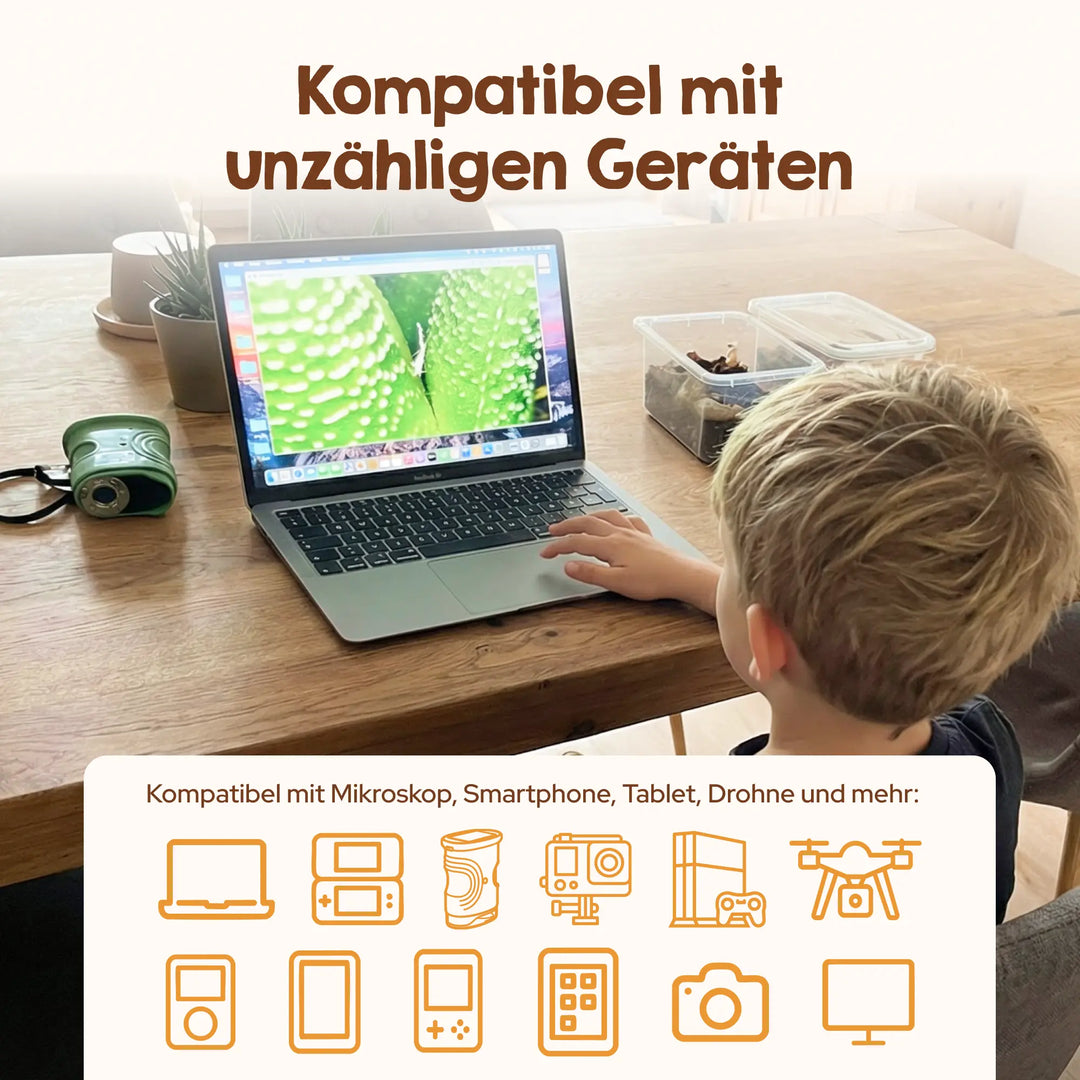 Micro-SD Speicherkarte für Mikroskop