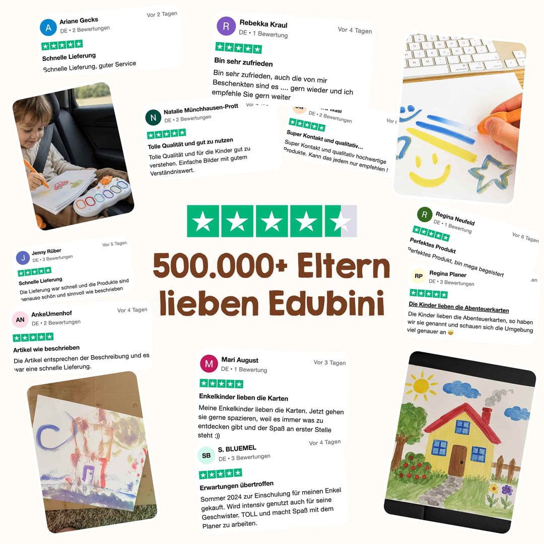 Edubini Zauber-Malkasten (Geschenk Startset)