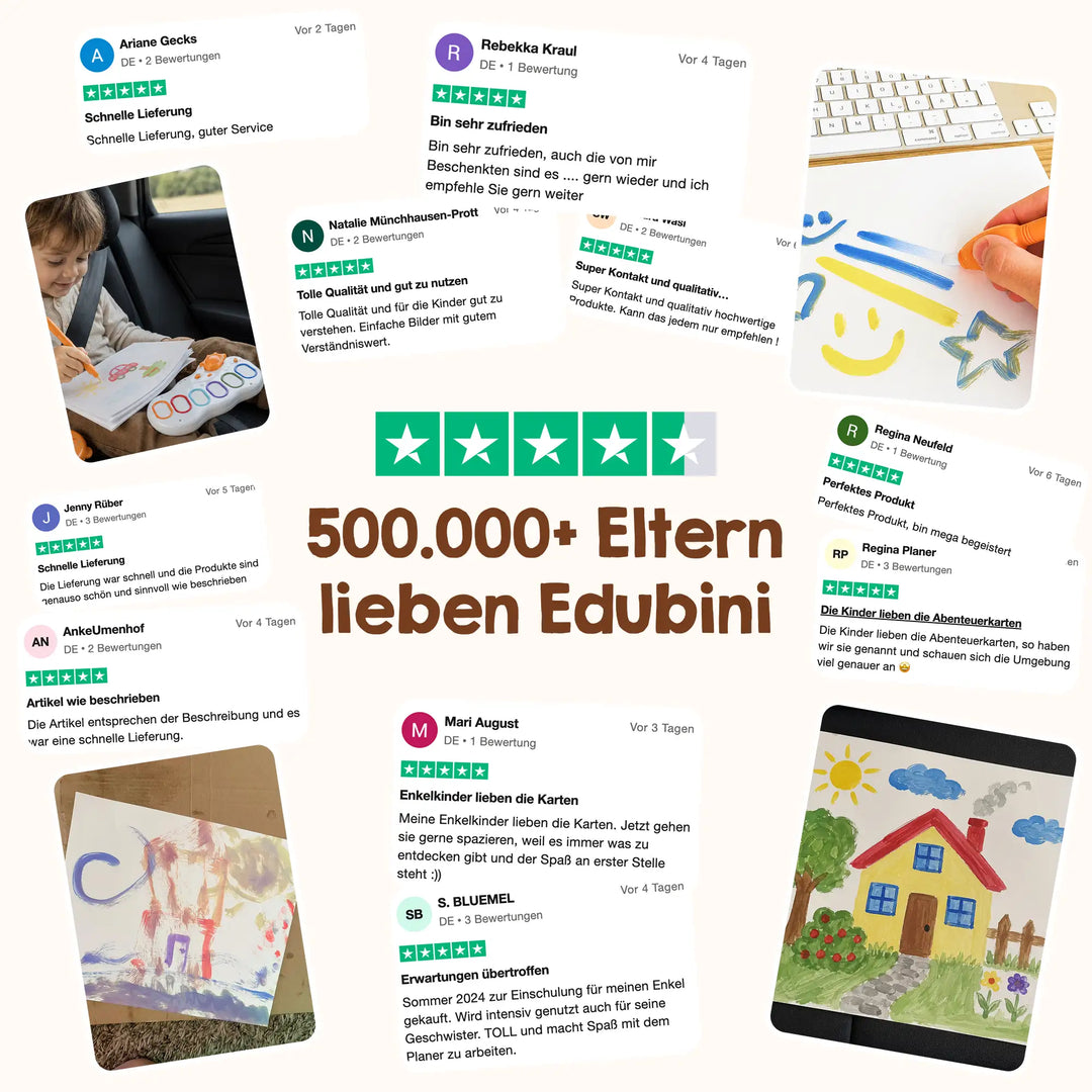 Edubini Zauber-Malkasten (Geschenk Startset)