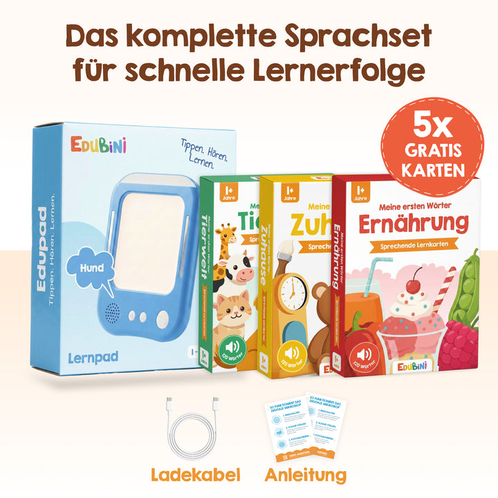 Edubini Sprechpad (Geschenk-Starterset)