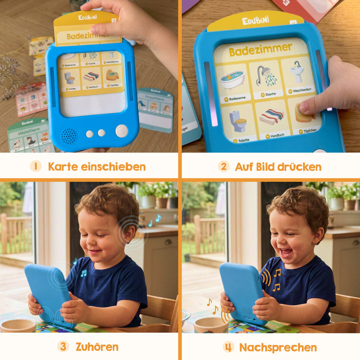 Edubini Edupad - Interaktives Sprachlernsystem