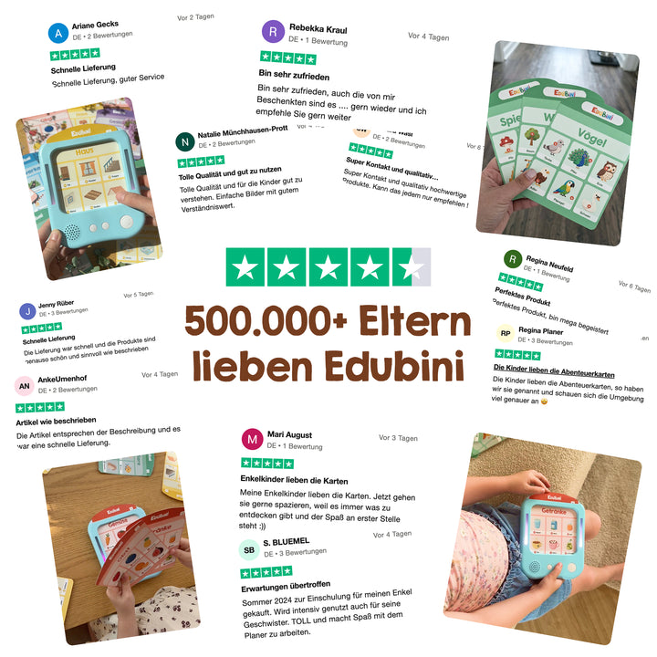 Edubini Sprechende Lernkarten - Familie