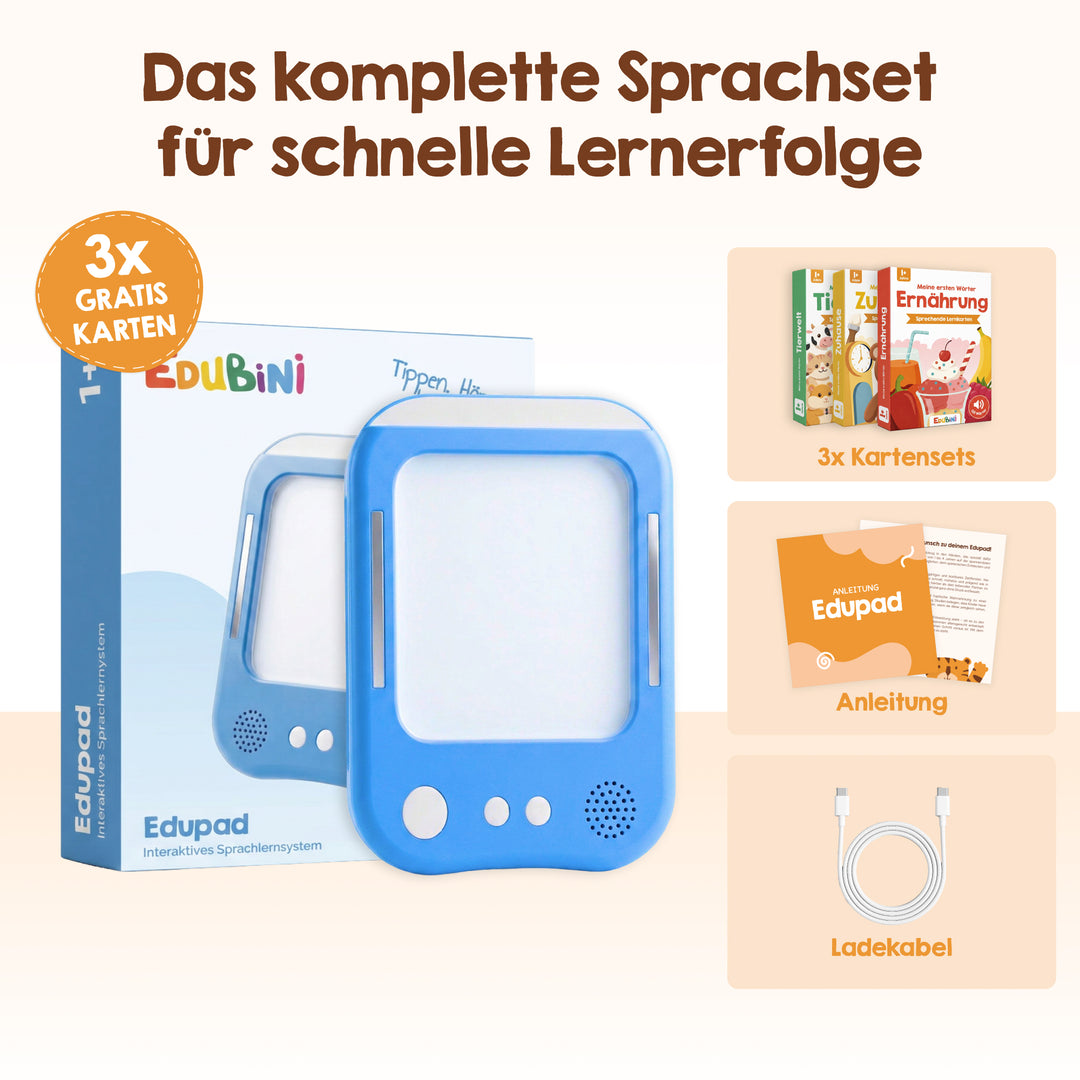 Edubini Edupad - Interaktives Sprachlernsystem