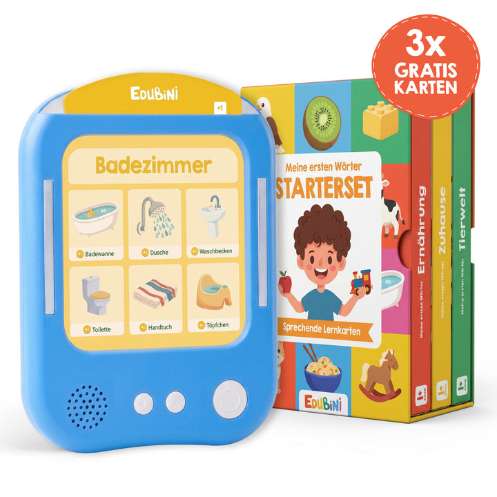 Edubini Edupad - Interaktives Sprachlernsystem (Starterset)