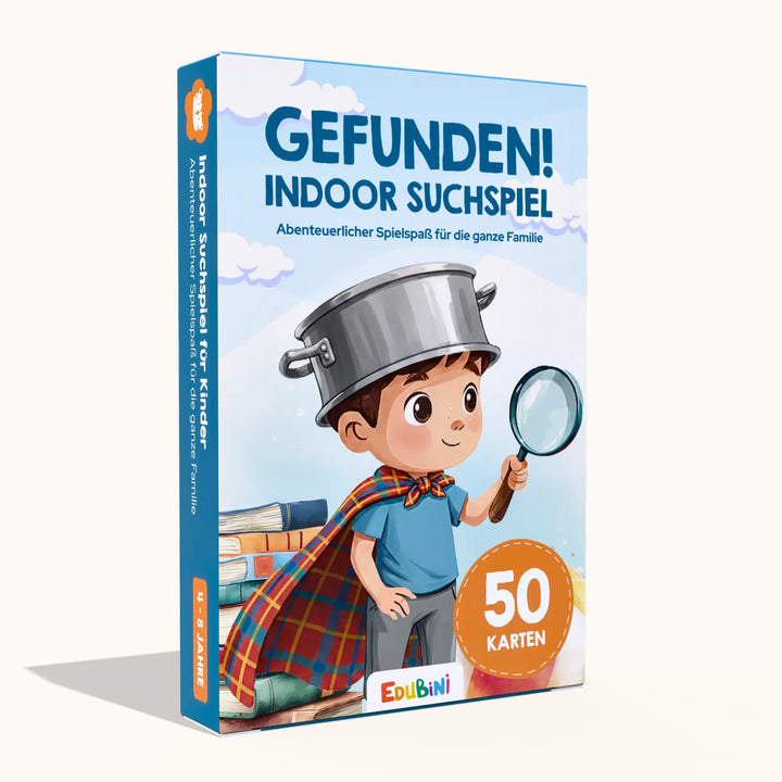 Edubini Gefunden! Outdoor Suchspiel für Kinder
