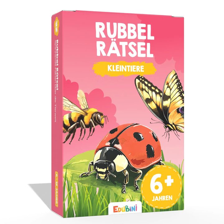 Edubini Rubbelrätsel - Reisespiel für Kinder