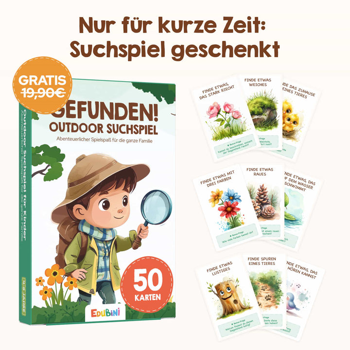 Edubini Abenteuer-Mikroskop® (Geschenk-Starterset)