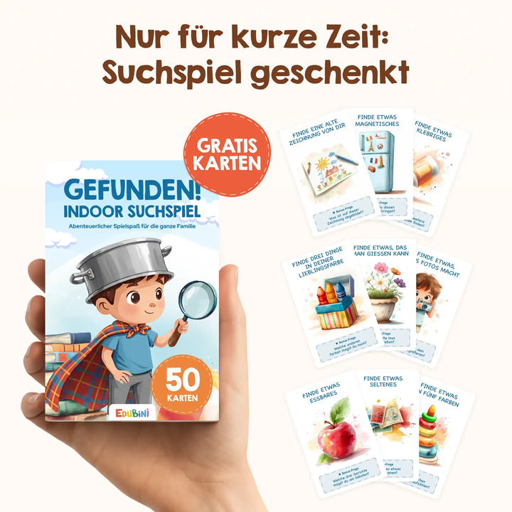 Edubini Abenteuer-Mikroskop® (Indoor-Starterset)