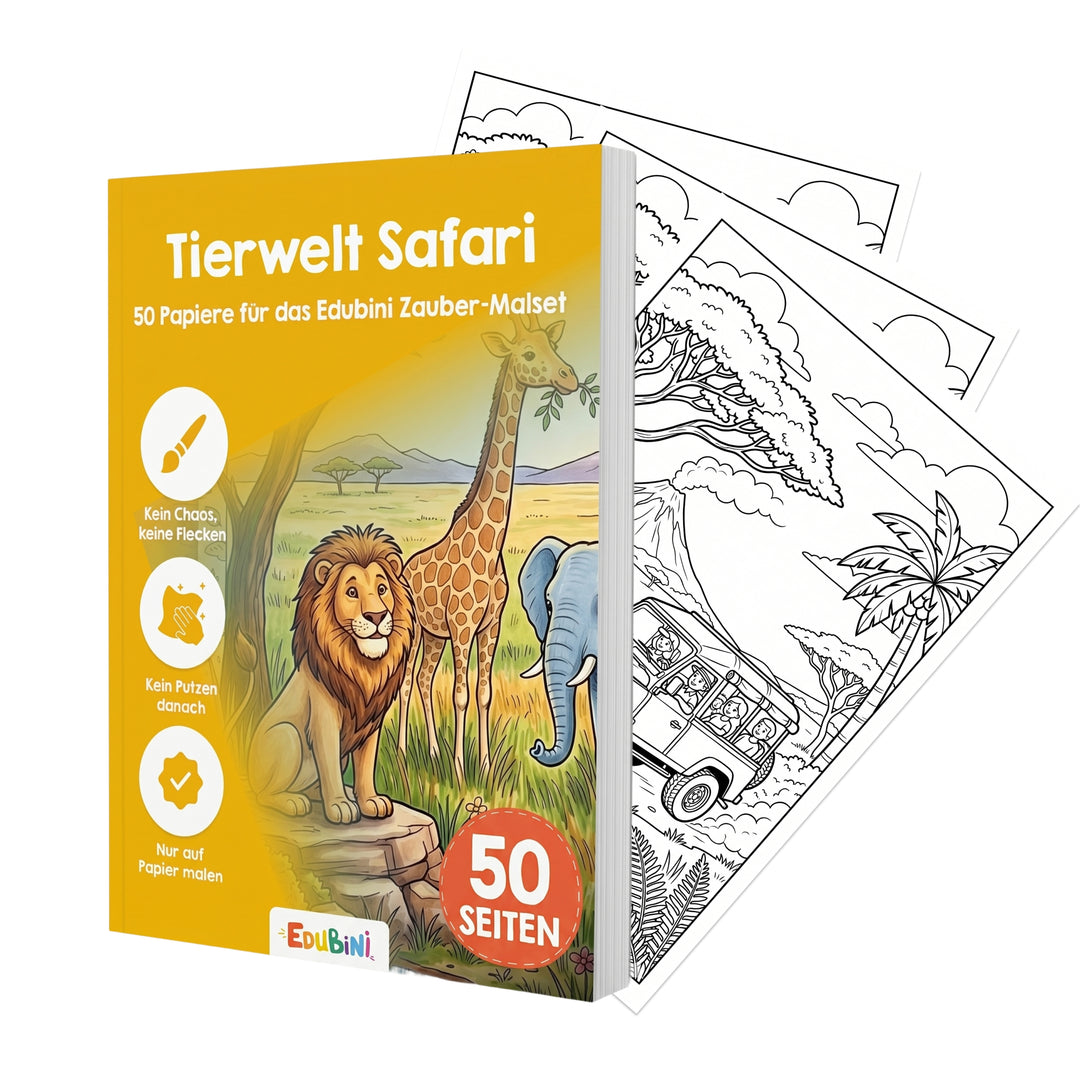 50 Malvorlagen (Tierwelt)