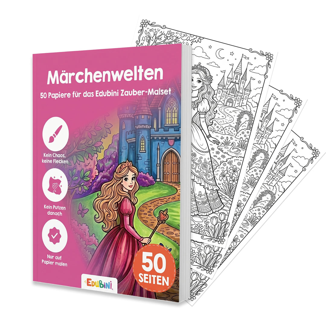 50 Malvorlagen (Märchenwelt)