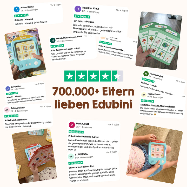 Edubini Edupad - Interaktives Sprachlernsystem (Starterset)