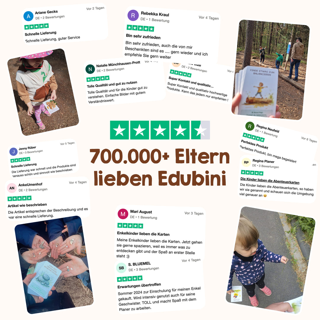 Edubini Gefunden!® Outdoor Suchspiel