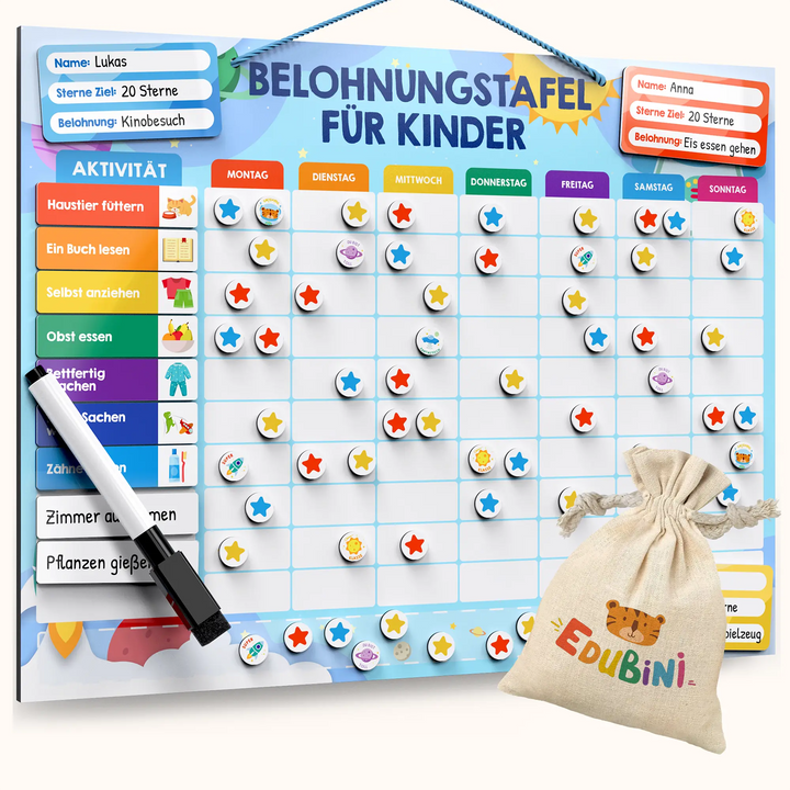 Magnetische Belohnungstafel