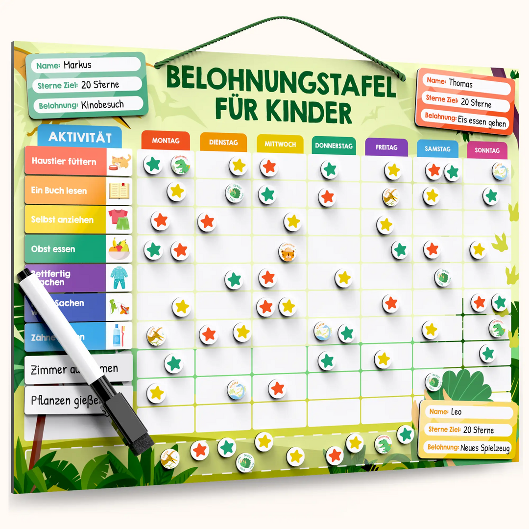 Magnetische Belohnungstafel