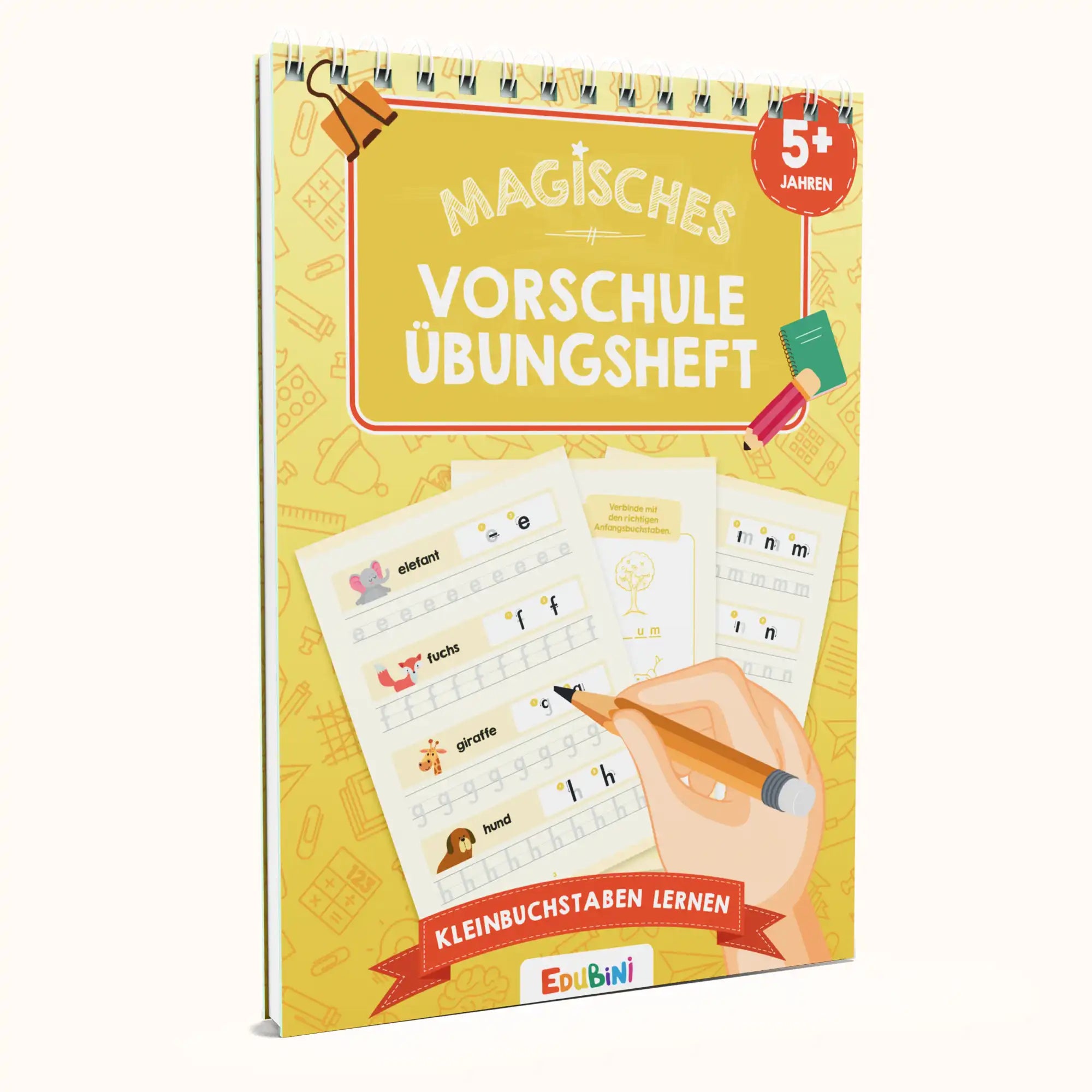 AALGO Magische Schreibübungshefte Für Kinder – Wiederverwendbare Hefte Für Buchstaben & Zahlen (3–8 Jahre)